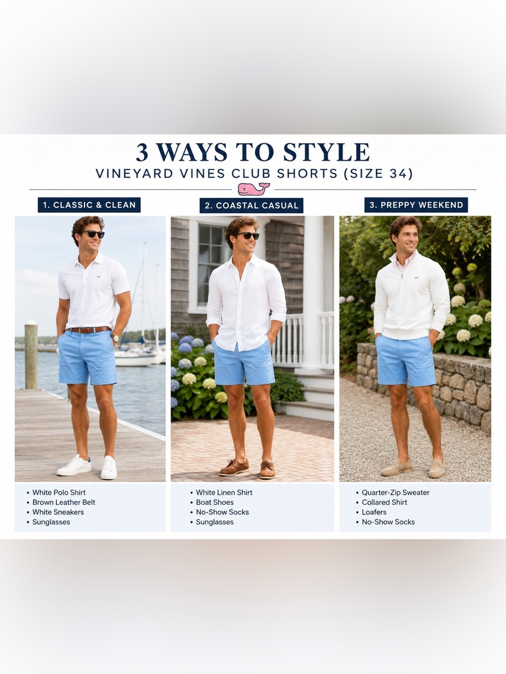 Vineyard Vines Light Blue Club Shorts